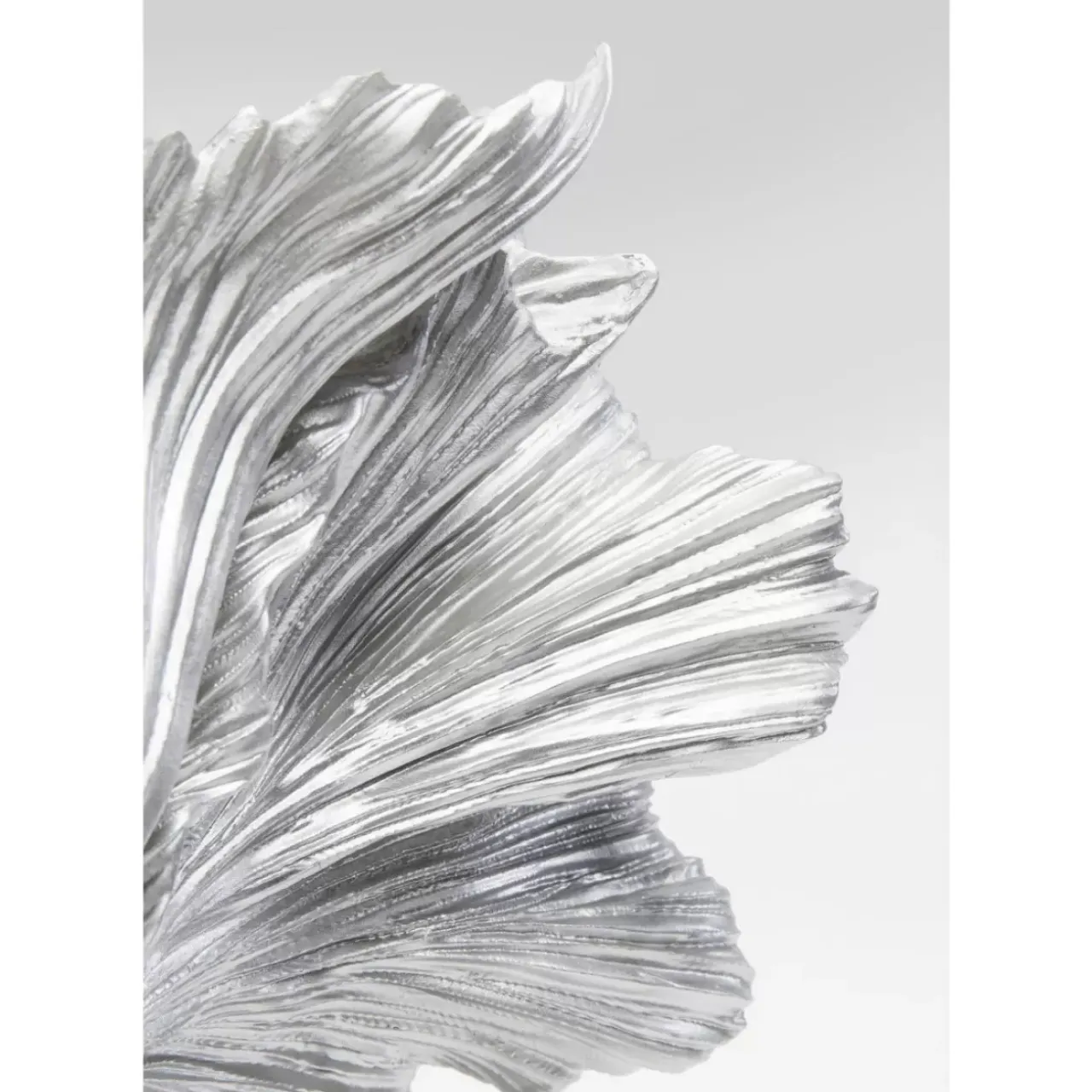 Deko & Geschenkartikel-KARE Design Deko Objekt Betta Fish Silber Klein