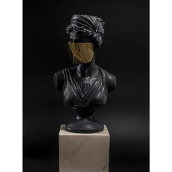Deko & Geschenkartikel-KARE Design Deko Objekt Busto Masked Lady 50Cm
