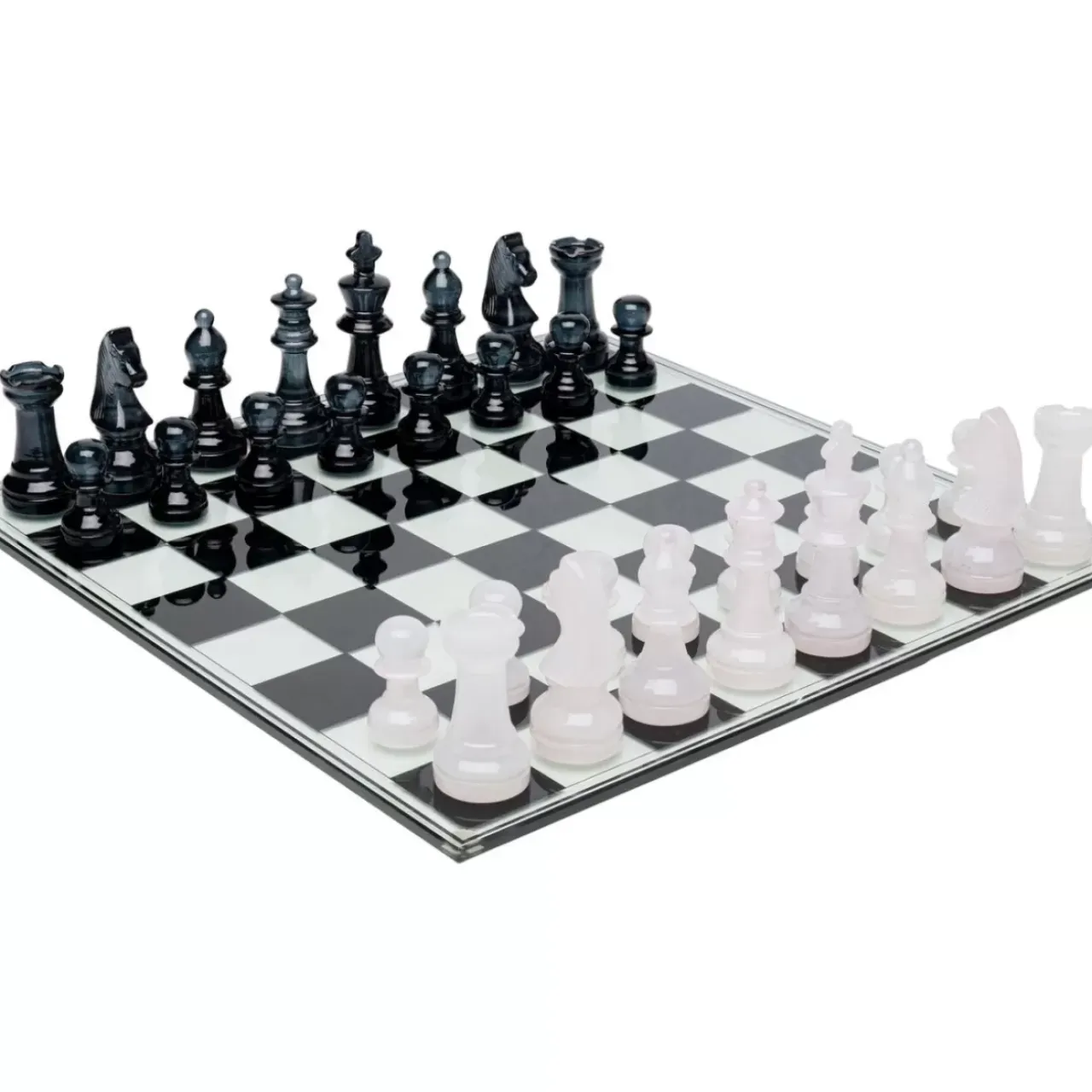 Sonstiges & Zubehör Accessoires-KARE Design Deko Objekt Chess Transparent 60X60Cm