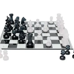 Sonstiges & Zubehör Accessoires-KARE Design Deko Objekt Chess Transparent 60X60Cm