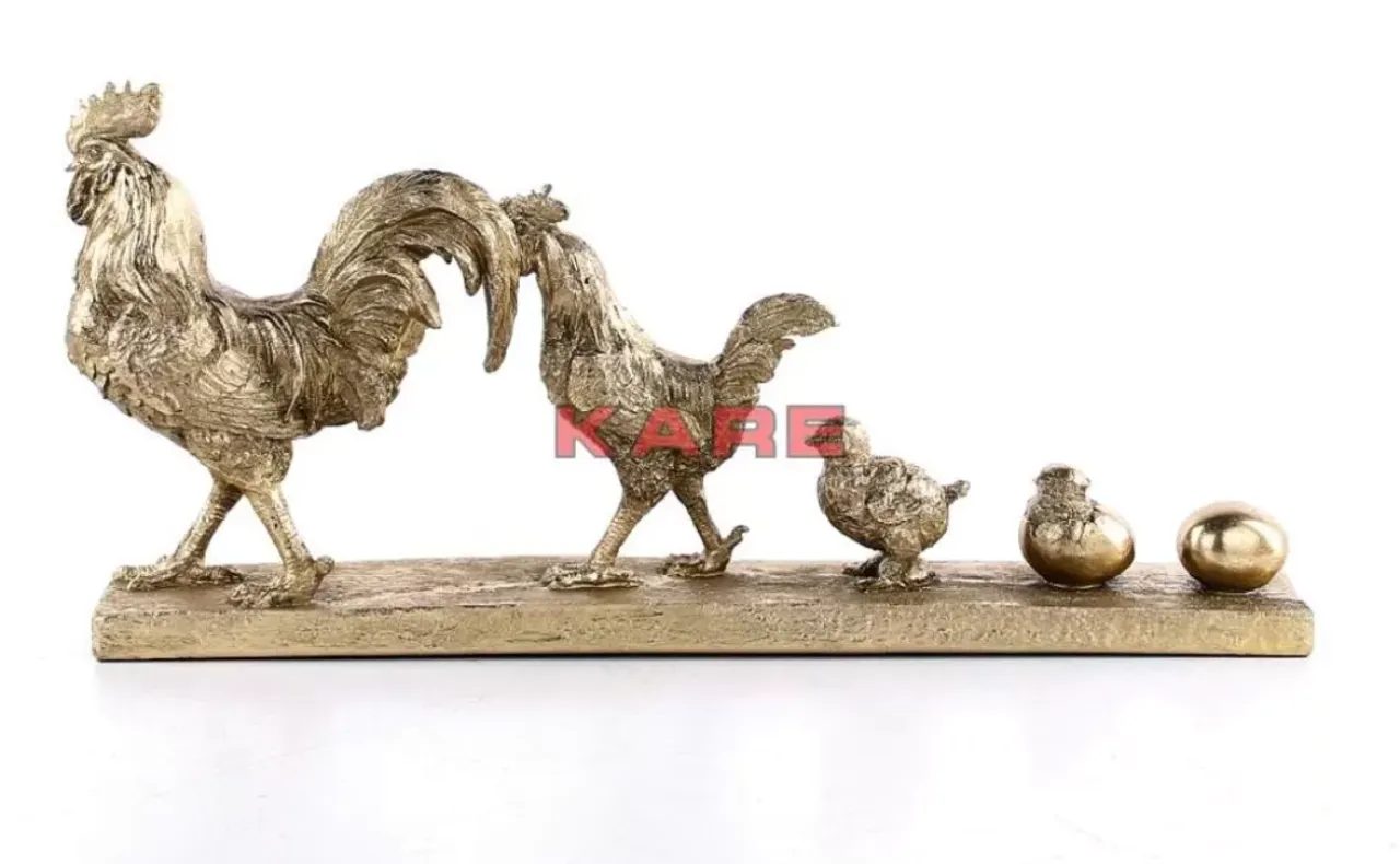 Deko & Geschenkartikel-KARE Design Deko Objekt Chicken Evolution