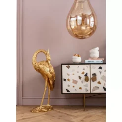 Deko & Geschenkartikel-KARE Design Deko Objekt Crane Gold