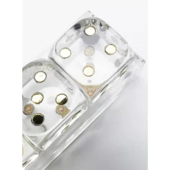 Sonstiges & Zubehör Accessoires-KARE Design Deko Objekt Dice Transparent 17X4Cm