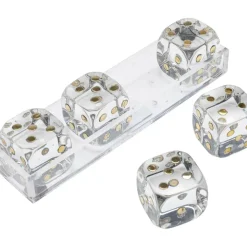 Sonstiges & Zubehör Accessoires-KARE Design Deko Objekt Dice Transparent 17X4Cm