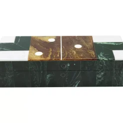 Sonstiges & Zubehör Accessoires-KARE Design Deko Objekt Domino Grun 21X5Cm