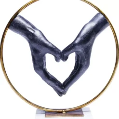 Deko & Geschenkartikel-KARE Design Deko Objekt Elements Heart Hand 33,5Cm