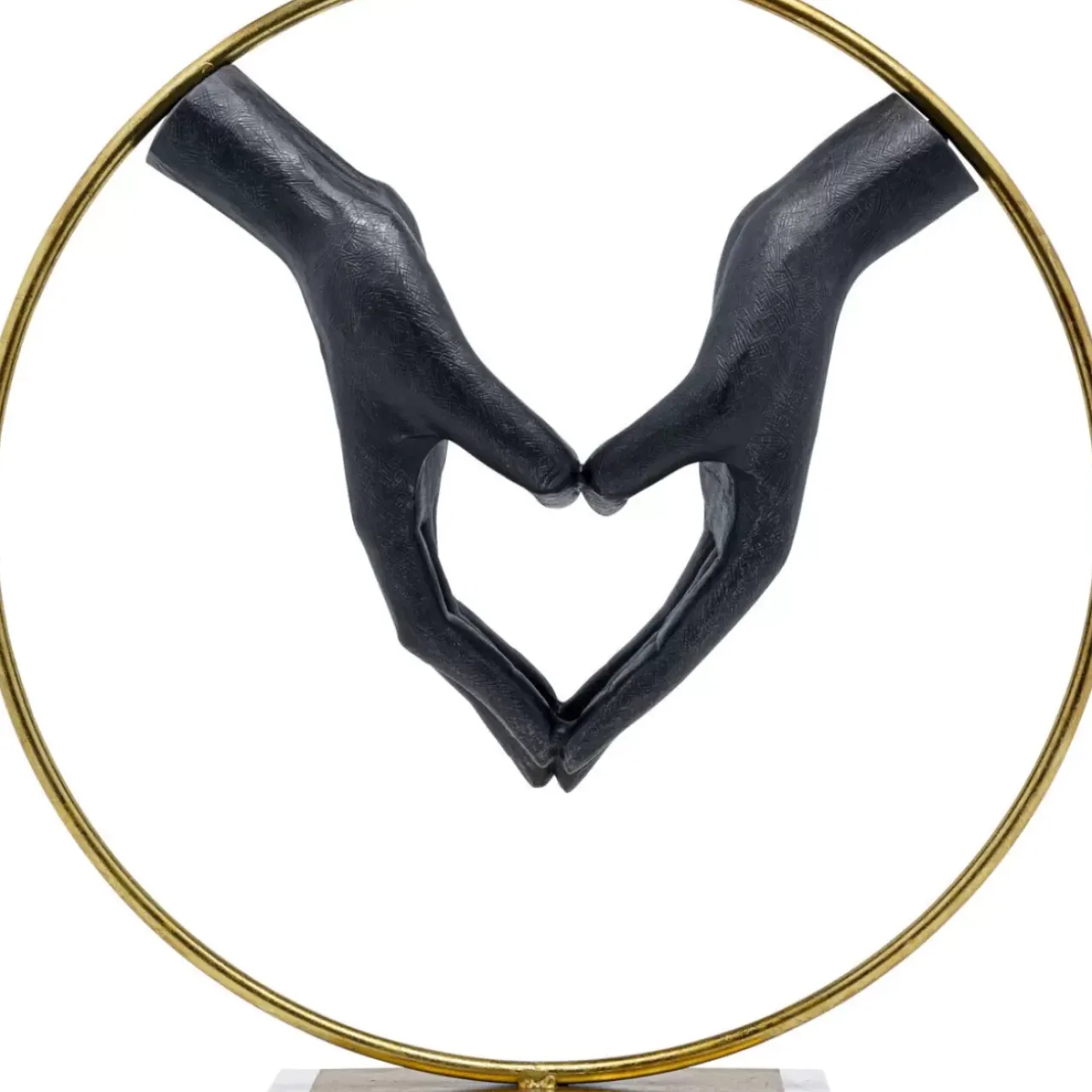 Deko & Geschenkartikel-KARE Design Deko Objekt Elements Heart Hand 62Cm