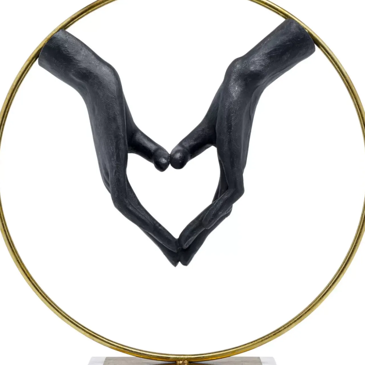 Deko & Geschenkartikel-KARE Design Deko Objekt Elements Heart Hand 62Cm