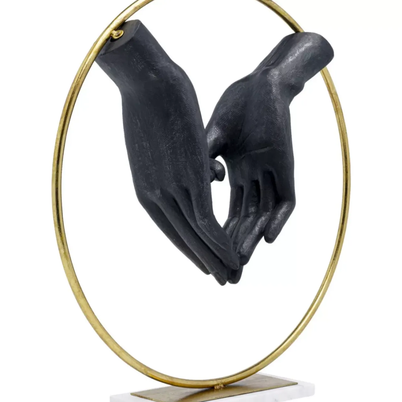 Deko & Geschenkartikel-KARE Design Deko Objekt Elements Heart Hand 62Cm