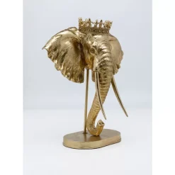 Deko & Geschenkartikel-KARE Design Deko Objekt Elephant Royal Gold 57Cm
