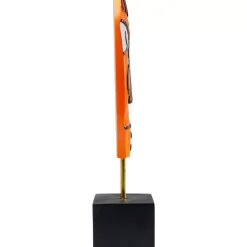 Deko & Geschenkartikel-KARE Design Deko Objekt Face Orange 50Cm