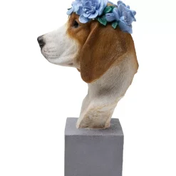Deko & Geschenkartikel-KARE Design Deko Objekt Fiori Beagle 47Cm