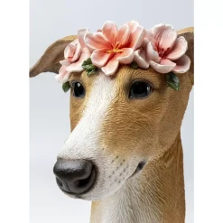 Deko & Geschenkartikel-KARE Design Deko Objekt Fiori Greyhound 47Cm