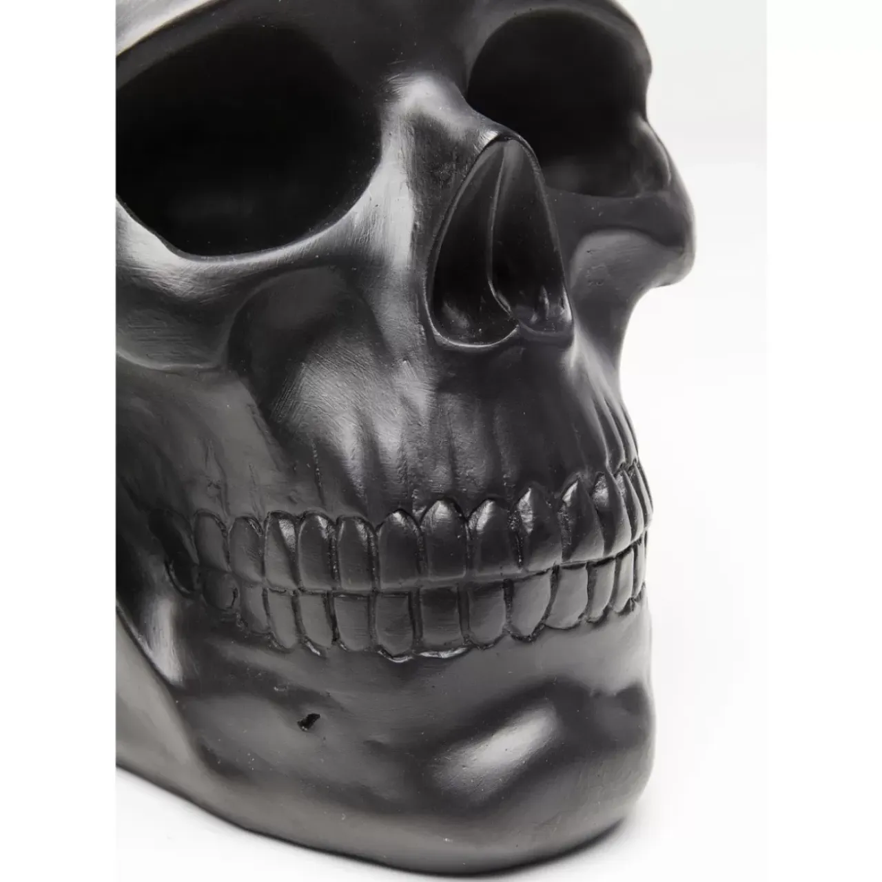 Deko & Geschenkartikel-KARE Design Deko Objekt Flower Skull 22Cm
