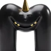 Deko & Geschenkartikel-KARE Design Deko Objekt Funny Teeth Schwarz 15Cm