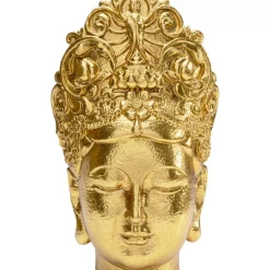 Deko & Geschenkartikel-KARE Design Deko Objekt Goddess Head Gold 39Cm