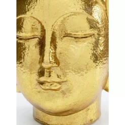 Deko & Geschenkartikel-KARE Design Deko Objekt Goddess Head Gold 39Cm