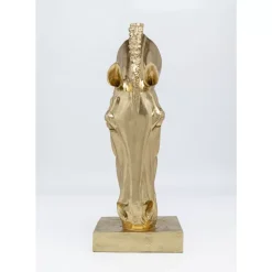 Deko & Geschenkartikel-KARE Design Deko Objekt Horse Face Gold 72Cm