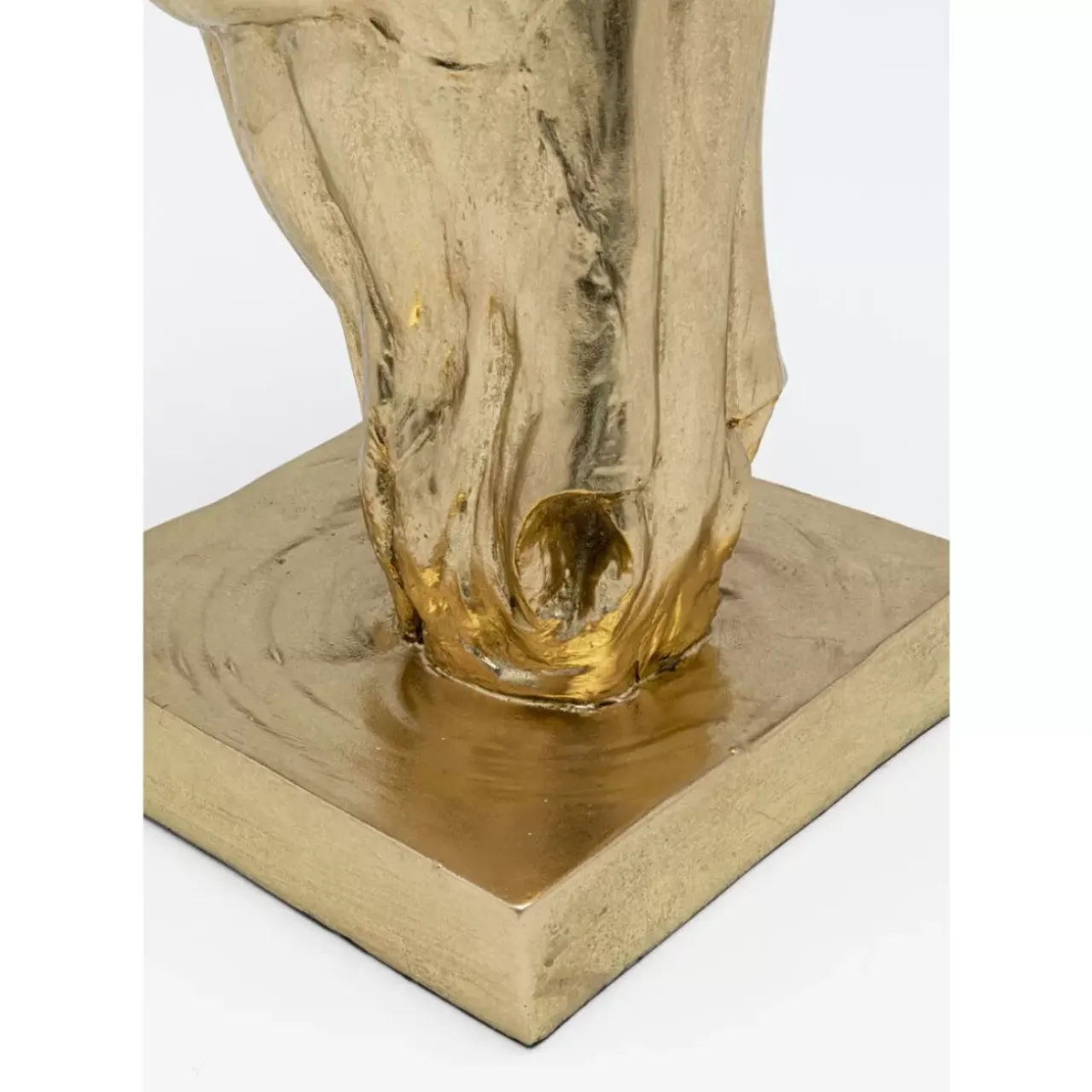 Deko & Geschenkartikel-KARE Design Deko Objekt Horse Face Gold 57Cm