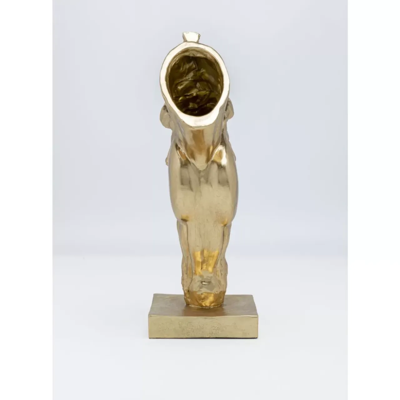 Deko & Geschenkartikel-KARE Design Deko Objekt Horse Face Gold 57Cm