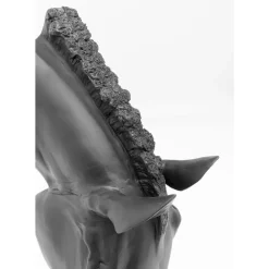 Deko & Geschenkartikel-KARE Design Deko Objekt Horse Face Schwarz 72Cm