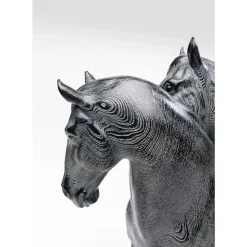 Deko & Geschenkartikel-KARE Design Deko Objekt Horse Pair 47Cm