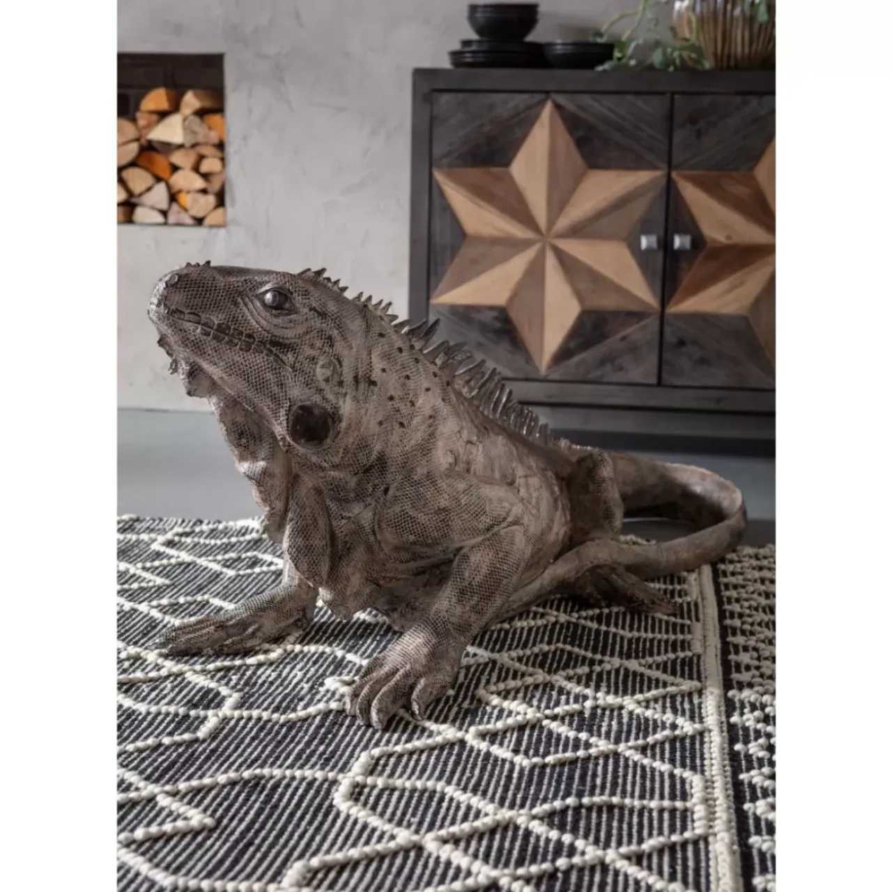 Deko & Geschenkartikel-KARE Design Deko Objekt Iguana 135Cm