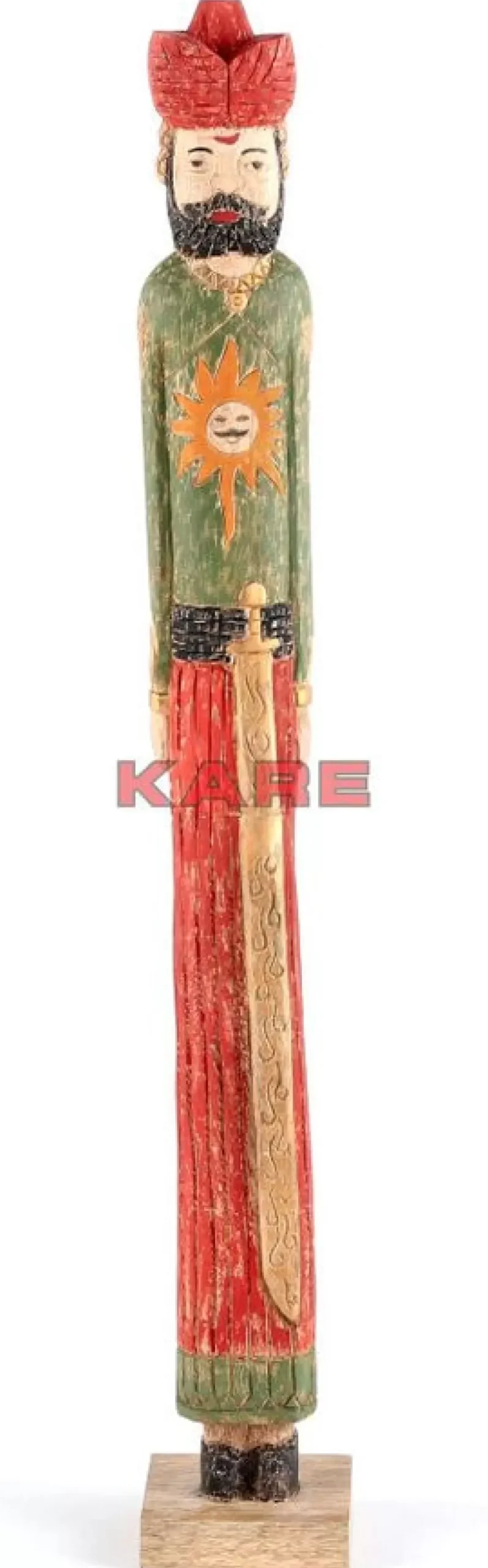 Deko & Geschenkartikel-KARE Design Deko Objekt Indian Couple Raja 93Cm