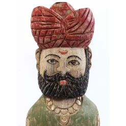 Deko & Geschenkartikel-KARE Design Deko Objekt Indian Couple Raja 93Cm