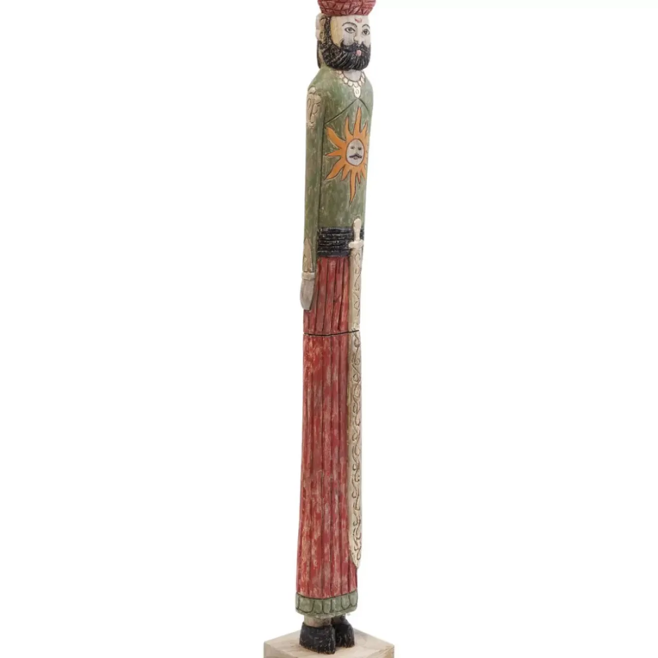 Deko & Geschenkartikel-KARE Design Deko Objekt Indian Couple Raja 93Cm