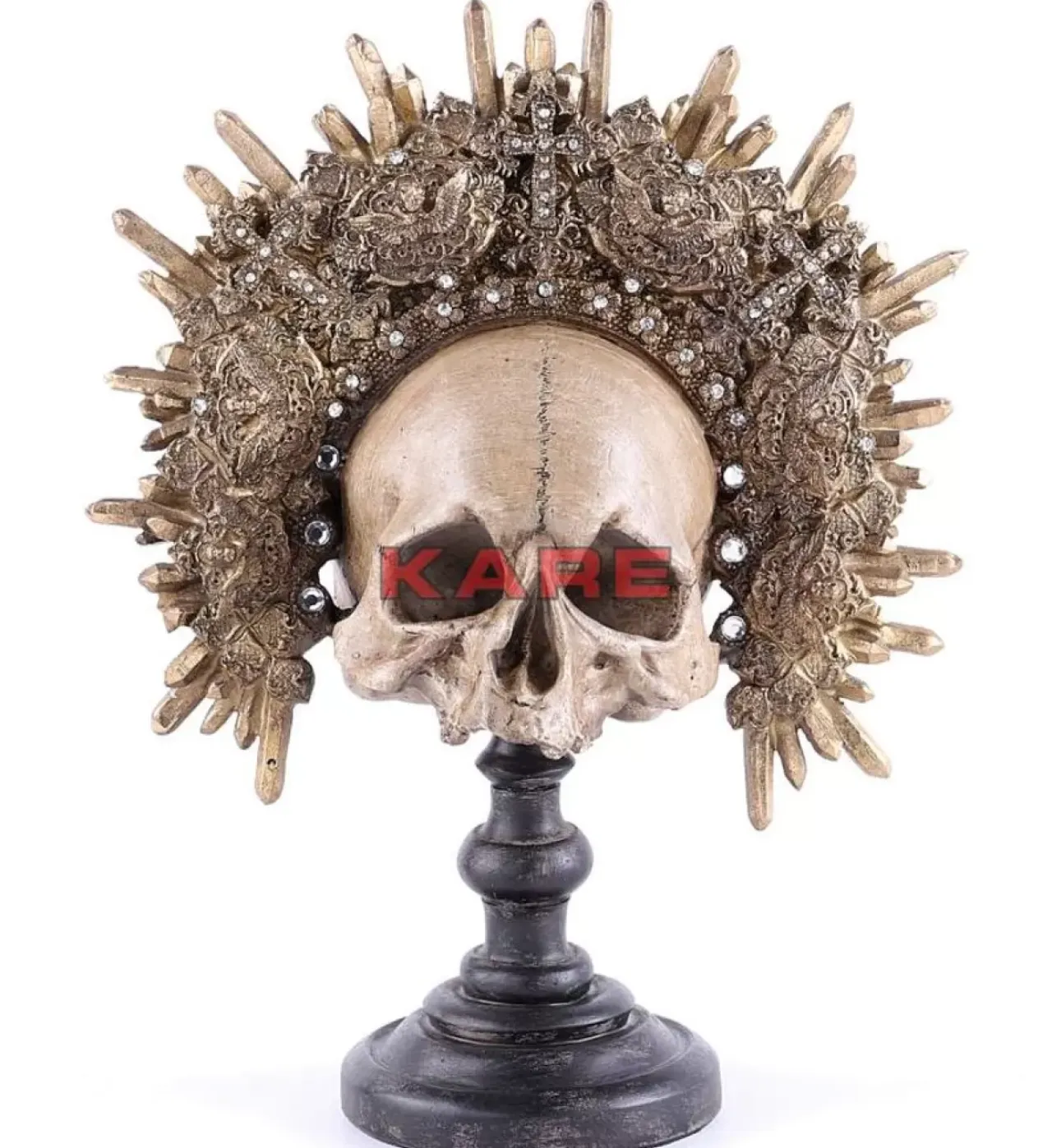 Deko & Geschenkartikel-KARE Design Deko Objekt King Skull