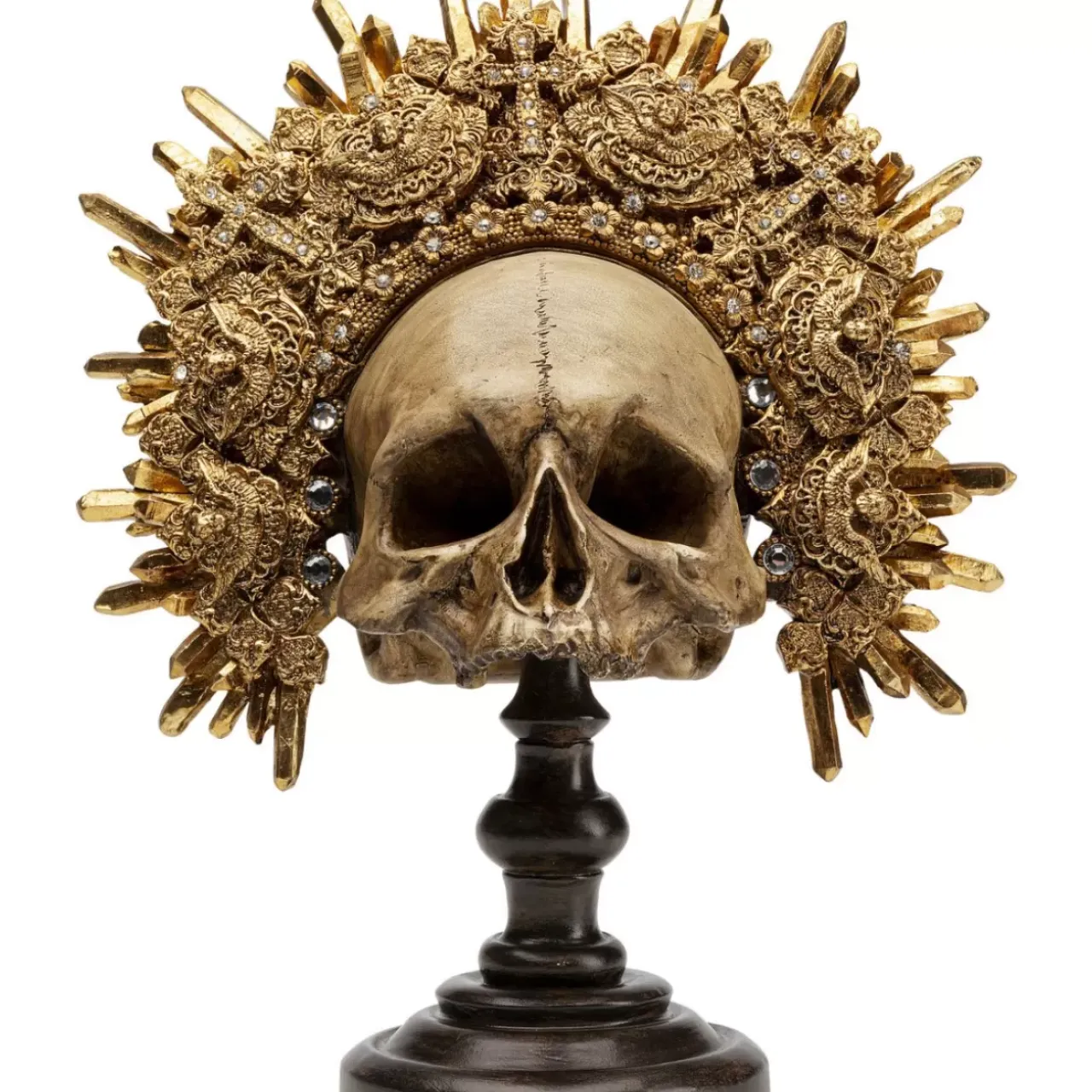 Deko & Geschenkartikel-KARE Design Deko Objekt King Skull