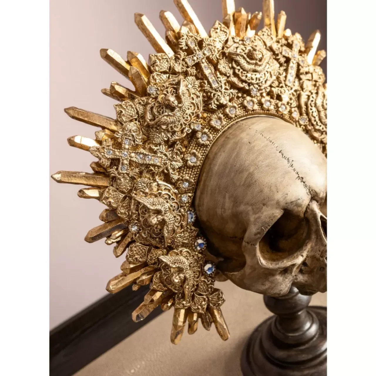 Deko & Geschenkartikel-KARE Design Deko Objekt King Skull