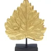 Deko & Geschenkartikel-KARE Design Deko Objekt Leaves Gold 17Cm