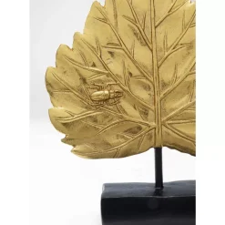 Deko & Geschenkartikel-KARE Design Deko Objekt Leaves Gold 17Cm