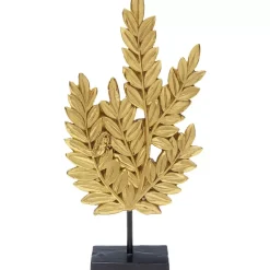 Deko & Geschenkartikel-KARE Design Deko Objekt Leaves Gold 14Cm