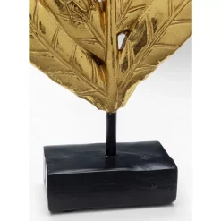 Deko & Geschenkartikel-KARE Design Deko Objekt Leaves Gold 15Cm