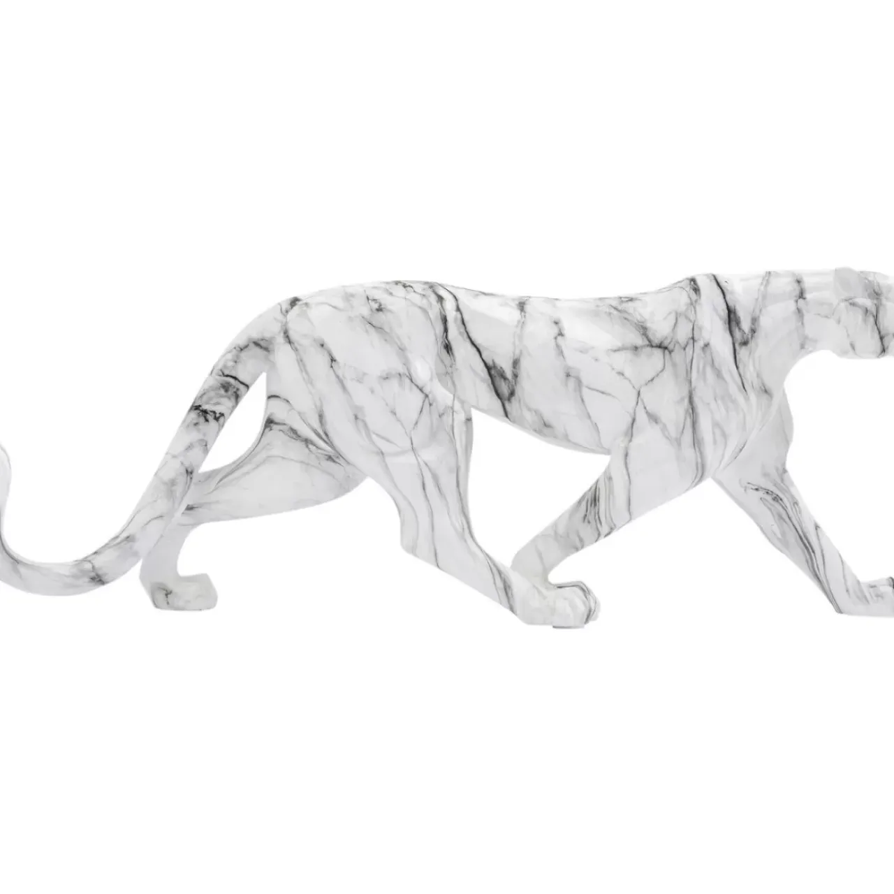 Deko & Geschenkartikel-KARE Design Deko Objekt Leopard Marble 95Cm