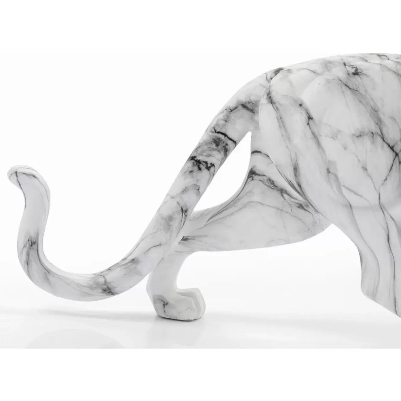 Deko & Geschenkartikel-KARE Design Deko Objekt Leopard Marble 95Cm