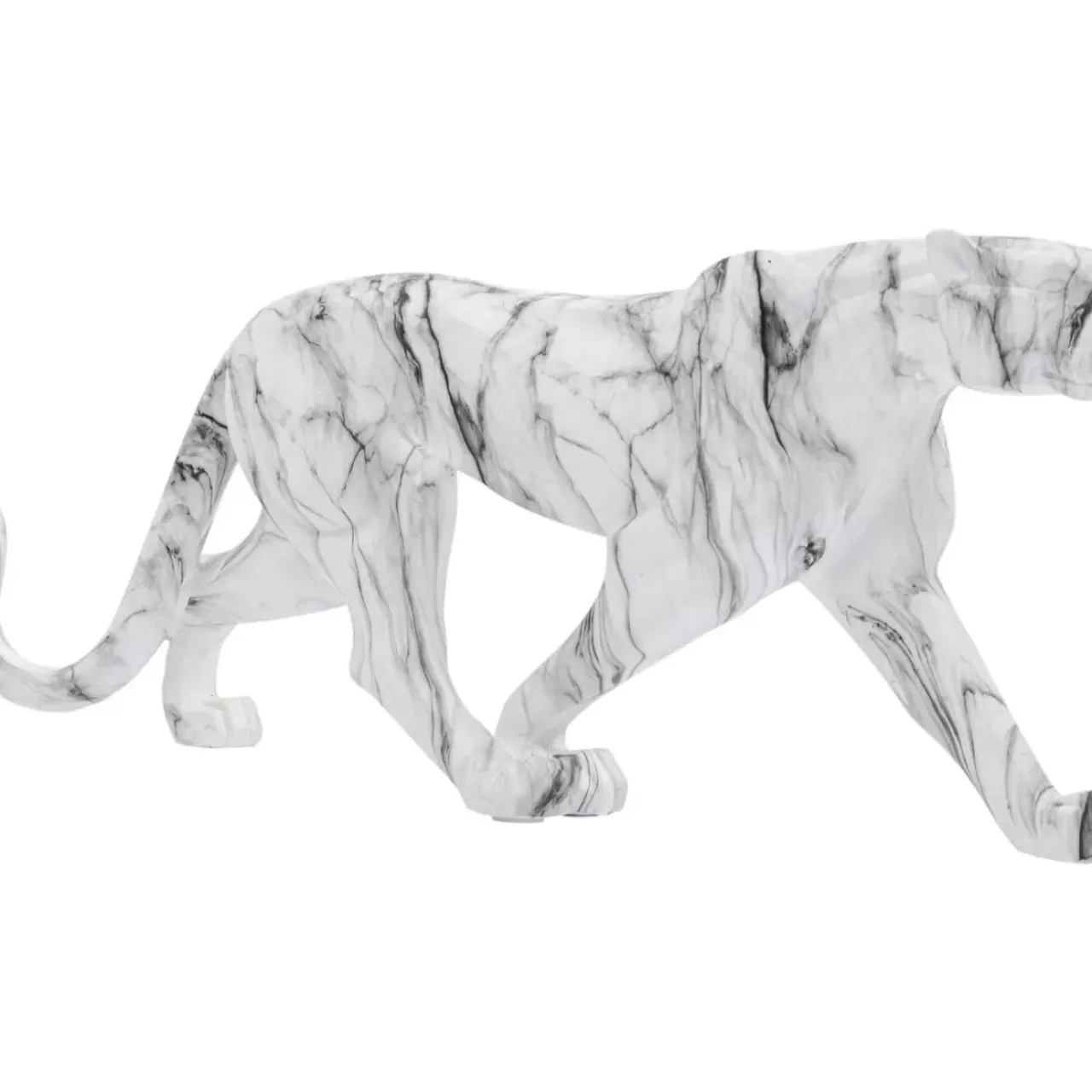 Deko & Geschenkartikel-KARE Design Deko Objekt Leopard Marble 95Cm