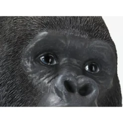 Deko & Geschenkartikel-KARE Design Deko Objekt Monkey Gorilla Side Medium Schwarz