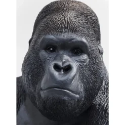 Deko & Geschenkartikel-KARE Design Deko Objekt Monkey Gorilla Side Xl Schwarz