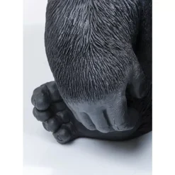 Deko & Geschenkartikel-KARE Design Deko Objekt Monkey Gorilla Side Xl Schwarz
