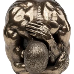 Deko & Geschenkartikel-KARE Design Deko Objekt Nude Man Relief 13Cm