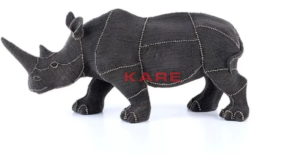 Deko & Geschenkartikel-KARE Design Deko Objekt Rhino Rivets Pearls 25