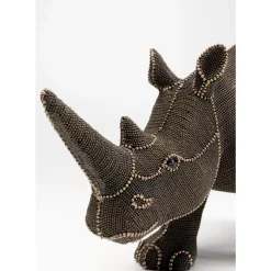Deko & Geschenkartikel-KARE Design Deko Objekt Rhino Rivets Pearls 25
