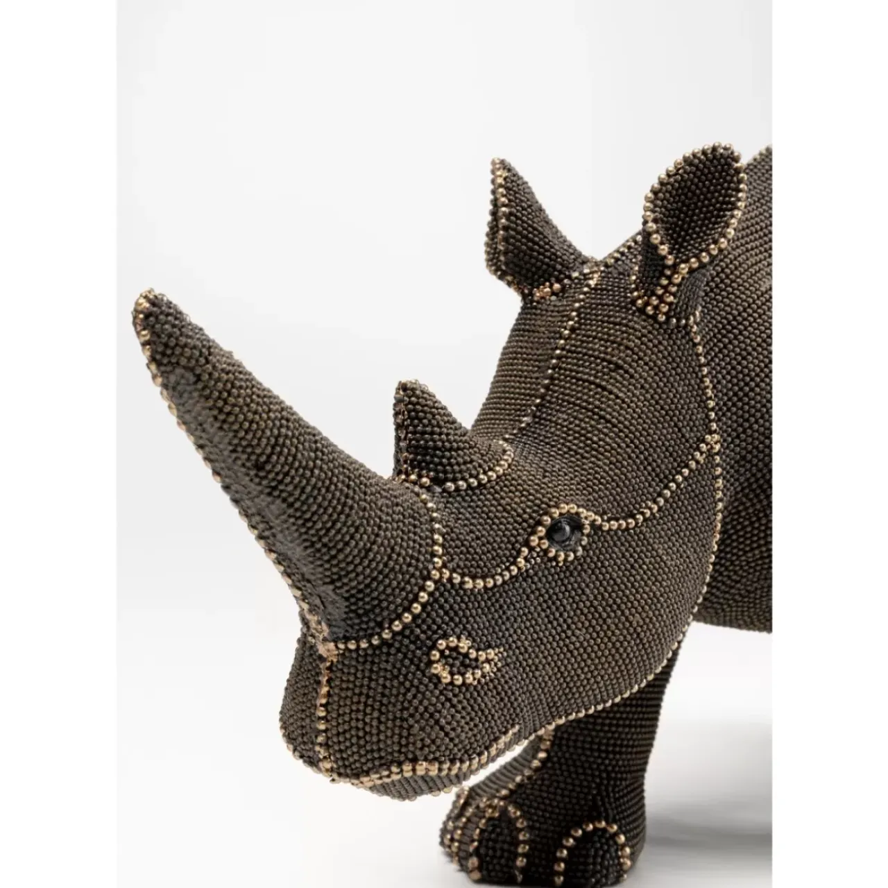 Deko & Geschenkartikel-KARE Design Deko Objekt Rhino Rivets Pearls 25