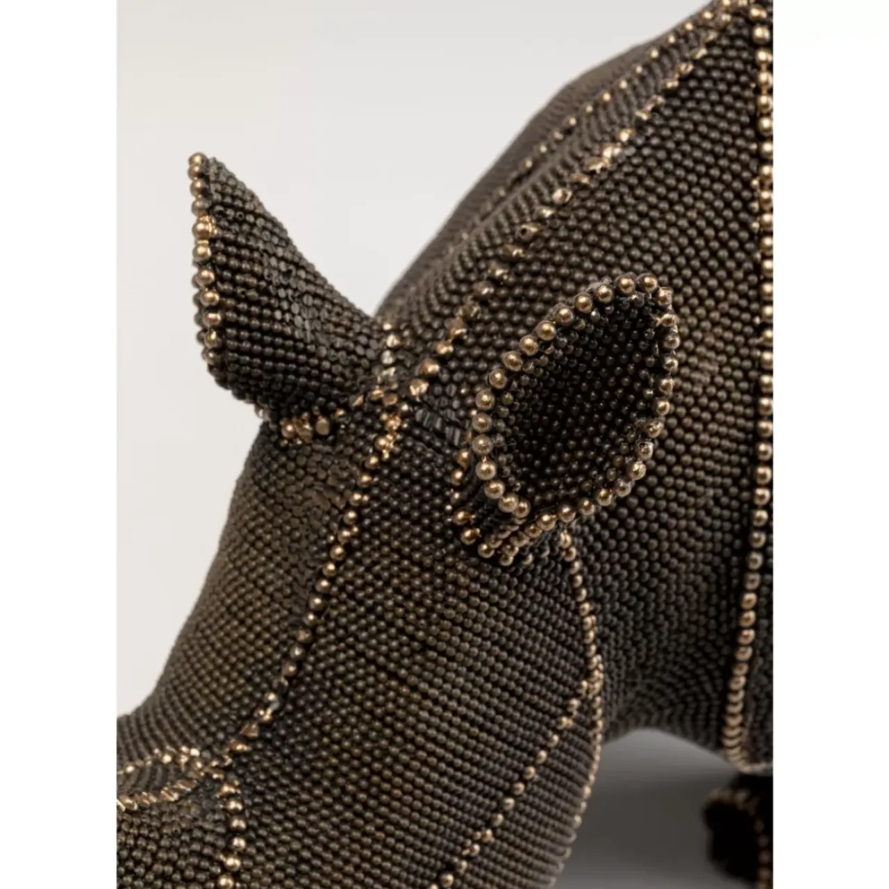 Deko & Geschenkartikel-KARE Design Deko Objekt Rhino Rivets Pearls 25