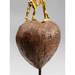 Deko & Geschenkartikel-KARE Design Deko Objekt Rock Heart Date 26Cm