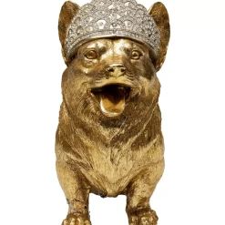Deko & Geschenkartikel-KARE Design Deko Objekt Royal Standing Corgi